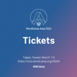 Tickets – WordCamp Asia 2024