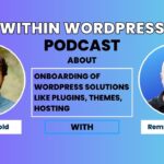 Get insights from Joshua Wold on the importance of onboarding for WordPress plugins, themes and tools. Hear about common problems and ways to keep a great user experience. A must-listen for any WordPress user!